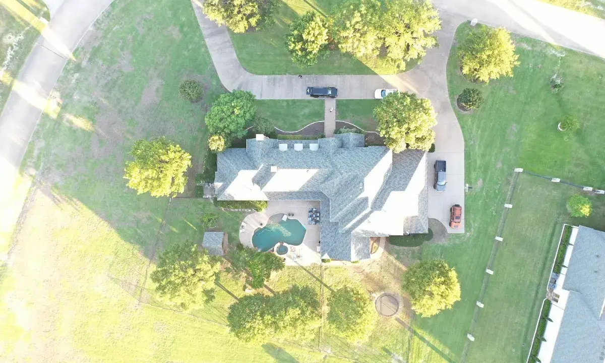 New shingle roof installation on a home in Valle Vista